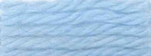 ד. מ. ק. 486-7800 שטיח וצמר רקמה, 8.8 חצר, כחול דלפט חיוור
