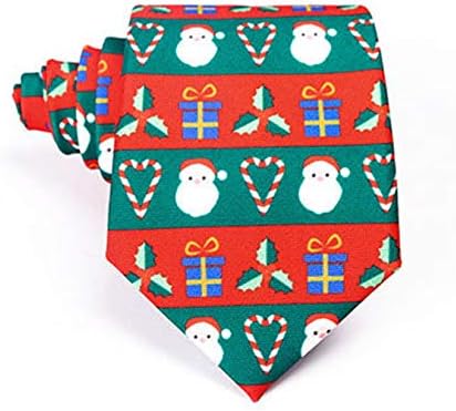 גברים של חג המולד צוואר עניבת סנטה עניבה סנטה קלאוס משי עניבה מסיבת תלבושות אבזרים